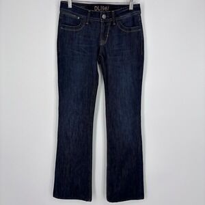 DL1961 Milano Bootcut Jeans Womens 26 Dark Wash 4-Way 360 Stretch Premium Denim